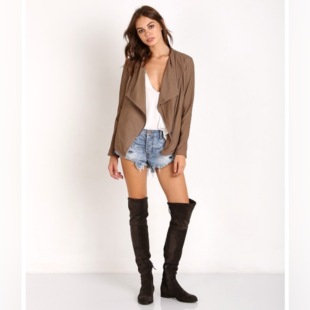 Women's BB Dakota Drape Front Jacket